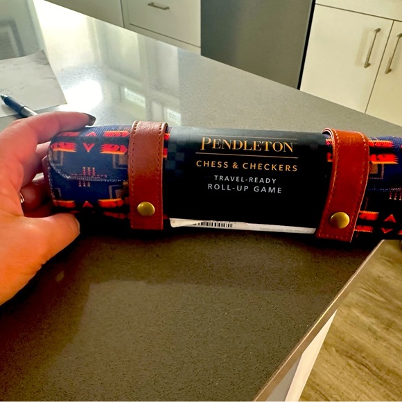 Pendleton travel roll up checkers game nwt - Picture 1 of 2
